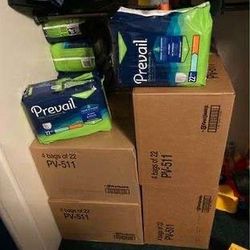 👣👣👣👣— $50 per box-kids pull up style diapers-- basically a size 8-10 child-- (88 count per box)   Single boxes are $50 each—- ********************