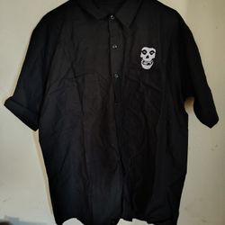 Misfits Button Up Work Shirt 