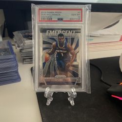 Zion Williamson Prizm Emergent PSA 10 RC