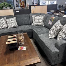 Sectional! Sale! $1,199! Easy Financing! 🛋️📲✨ 