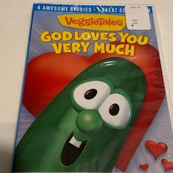 DVD Veggie Tales  GOD Loves You  New!