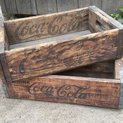 Vintage Coca Cola Crate