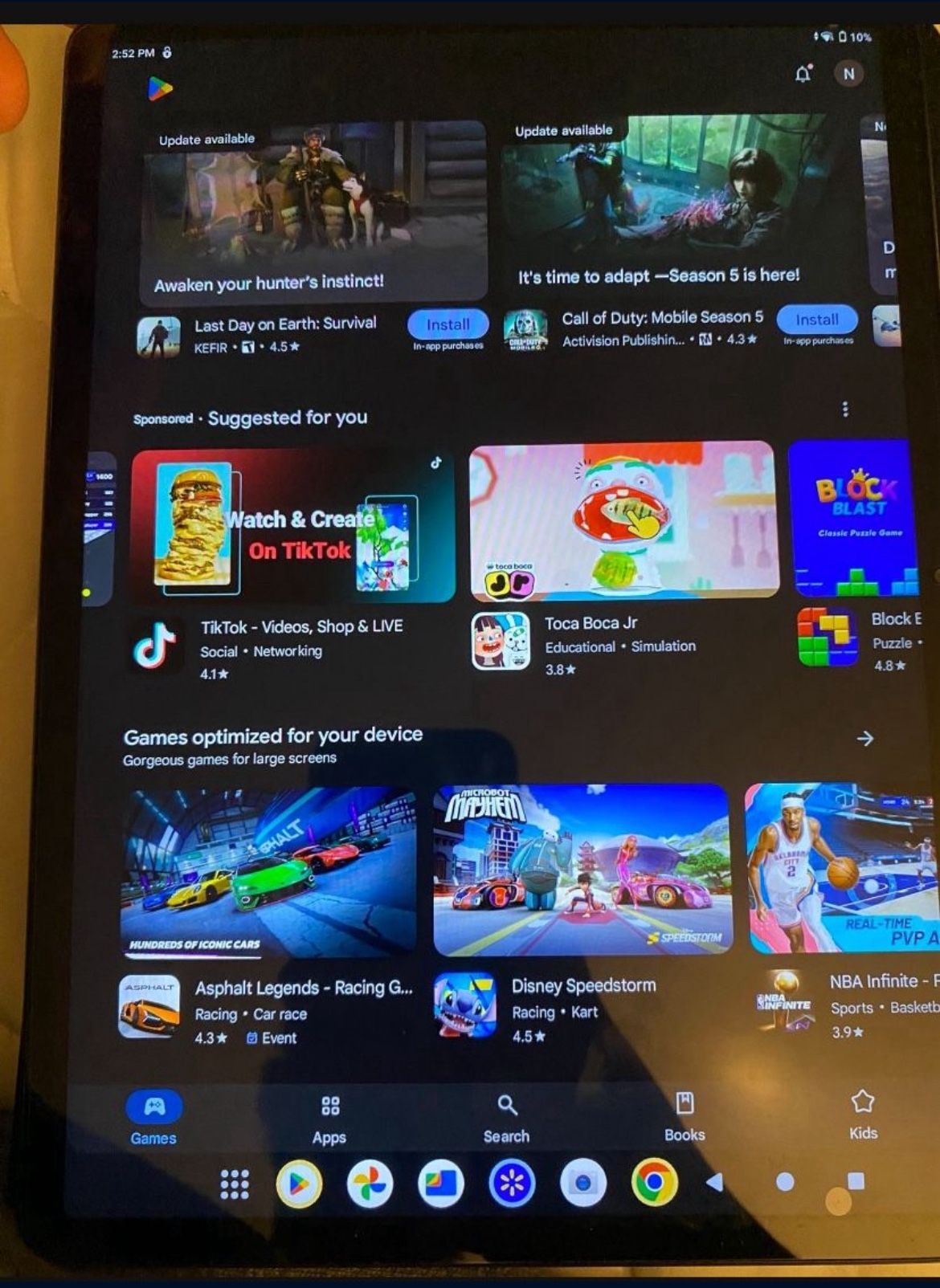 On Pro tablet 11” 