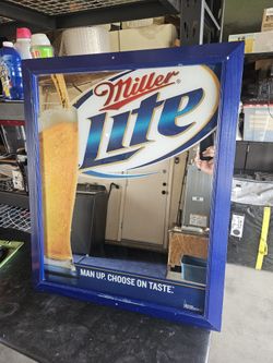 Miller Lite Bar Mirror
