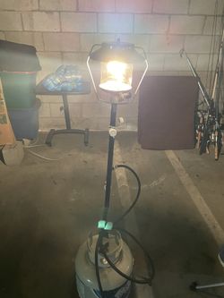 Lantern With Propane Tank 