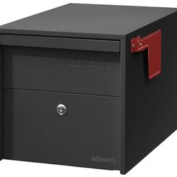 Designer Mailbox- Lockable, Post Mount 