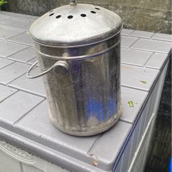 Stainless Steel Compost Bin For Counter 