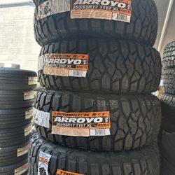 265/65/17 Arroyo RT Montadas Y Balanciadas Gratis