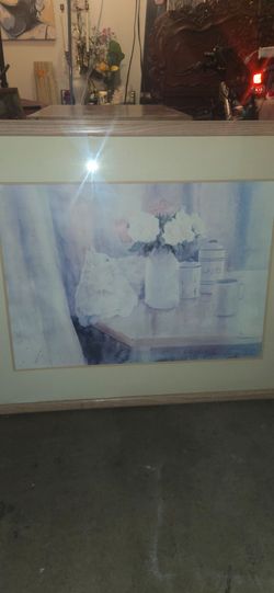 Winter White" by artist Carolyn Biggio.