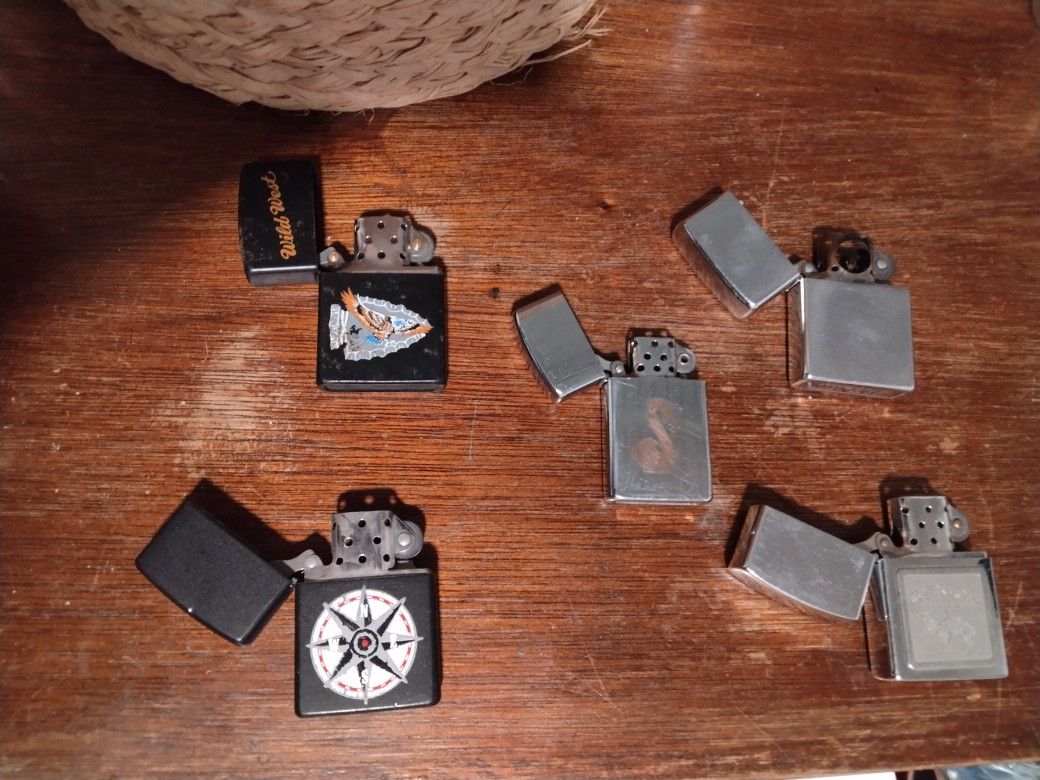 Old Zippo Lighters