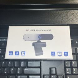 HD 1080P Web Camera S3 For PC Laptop Desktop 360 Degree Rotation W/ Microphone