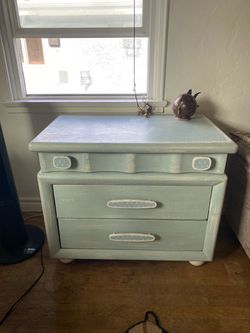 Side Table with Drawers