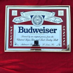 Vintage 1992 Anhuser Busch Budweiser Sign