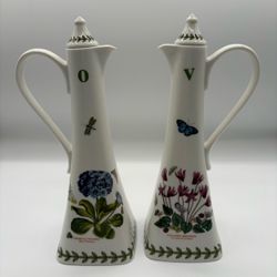 Vintage Portmeirion Botanic Garden Oil & Vinegar Cruet Set