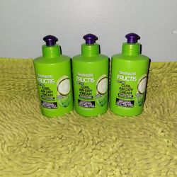 3 Garnier Fructis Curl Cream 10.2oz