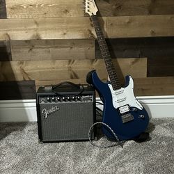 Electric Guitar And Amp 