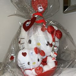 Valentines Gift Basket W/Custom Polaroid Picture If Interested 