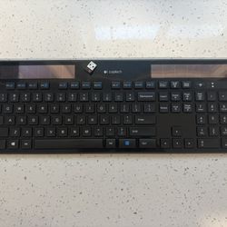 Logitech K750 Solar Wireless Keyboard with USB Receiver 
