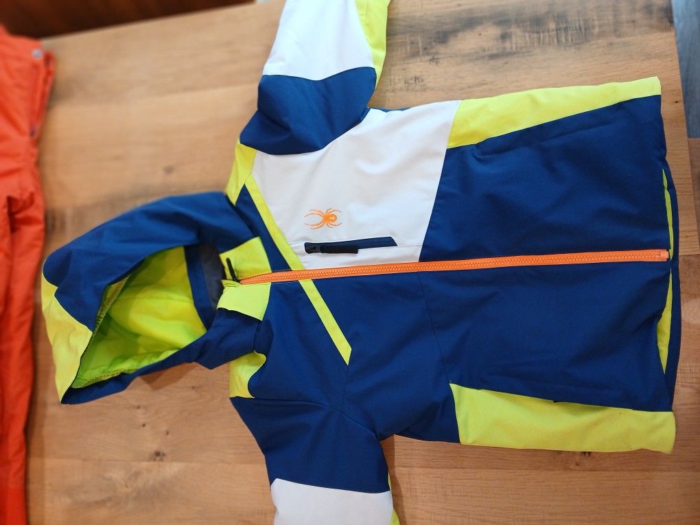 Kids Waterproof Breathable Spyder And Columbia Ski Jacket And Pants
