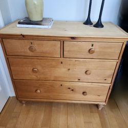 Vintage Solid Pine Farmhouse Dresser