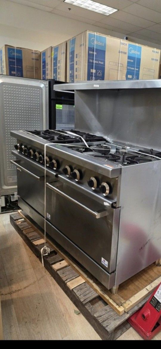 Cooler Depot Commercial Stove.