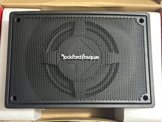 Rockford Fosgate Punch Single 8" Amplified Loaded Enclosure PS-8 ***AMPLIFIER WORKING ONLY***