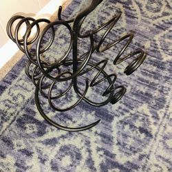 Table Top Wine Rack Holds 4 Pickup Only Cash 