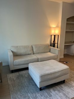 Linen Couch