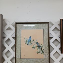 Vintage Signed Lithograph