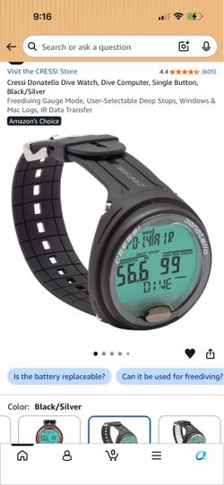 Cressi Donatello Dive Watch