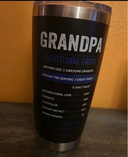 New Grandpa Tumbler. Cute Theme