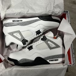 Jordan 4 White Cements 2025