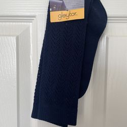 Long-Knee High School Socks