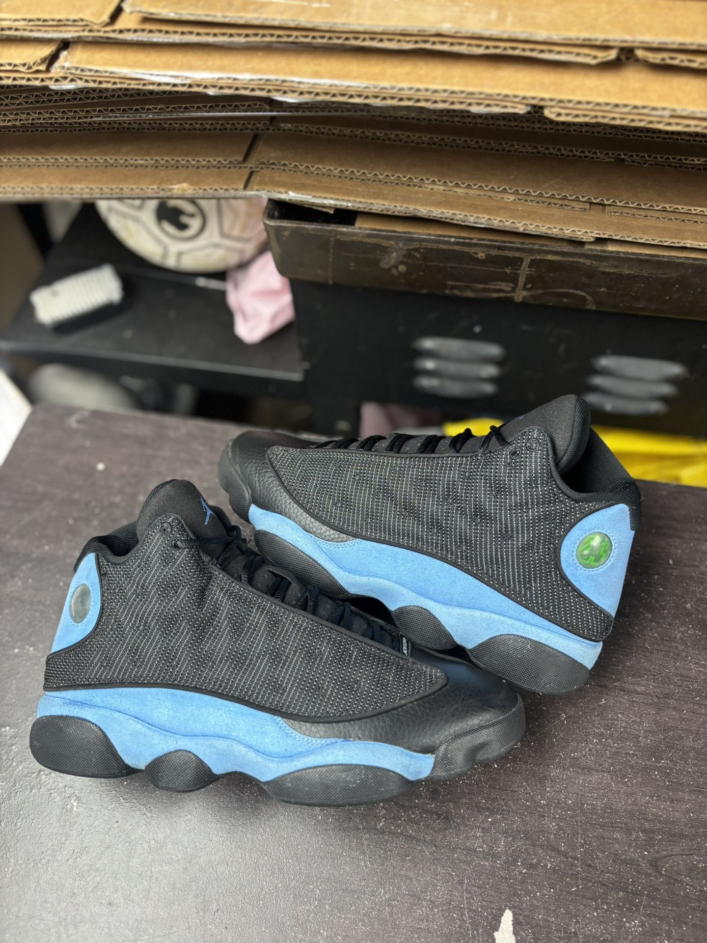 Air Jordan 13 Black University Blue