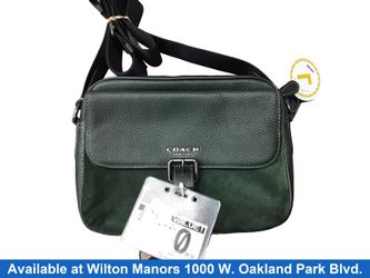 Coach H2222-cb906 Green Purse / Handbag