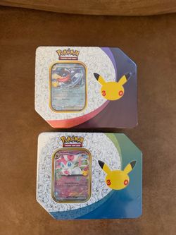 Pokemon 30th anniversary ex tin