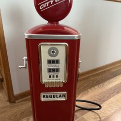 Vintage Kids Gas Pump From 70s