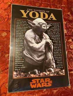 Star Wars Yoda poster