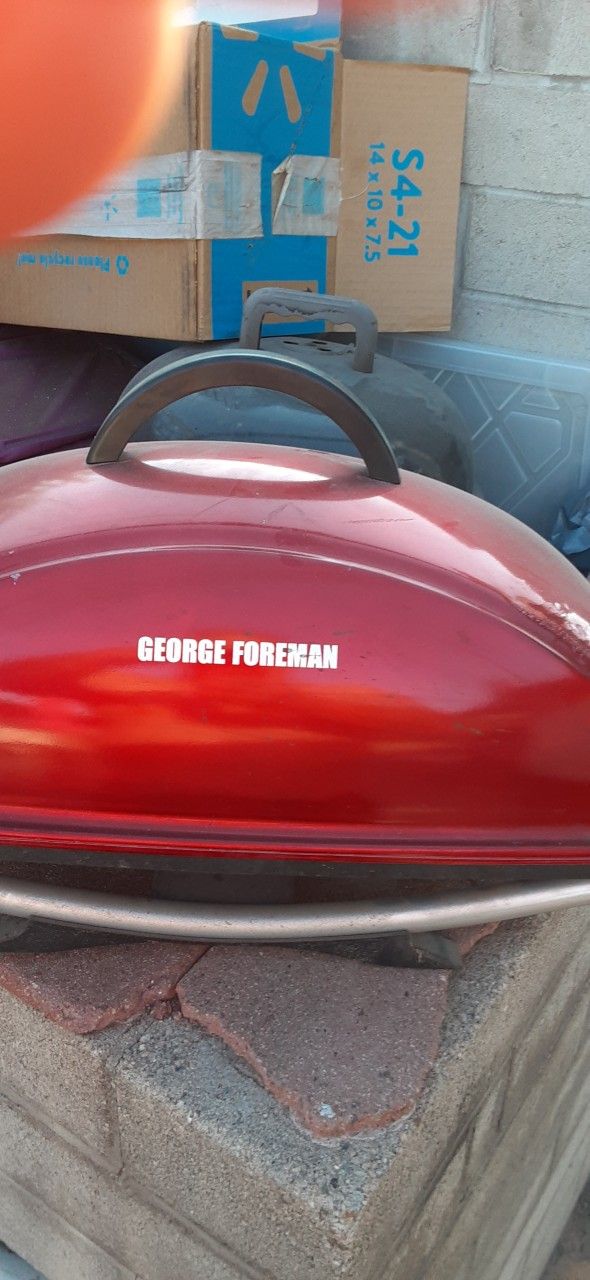 George Foreman Stand Up Electric Grill