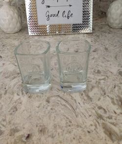 No 7 shot glasses set of 2