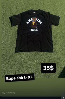 Bape shirt XXL