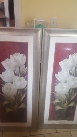 two Picture decoration walls