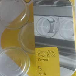 Clear View Stove Knob Covers New