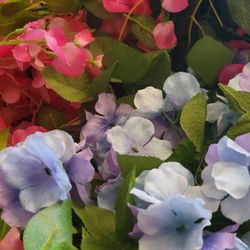 Silk Flowers Pastel Party Decorations Wedding