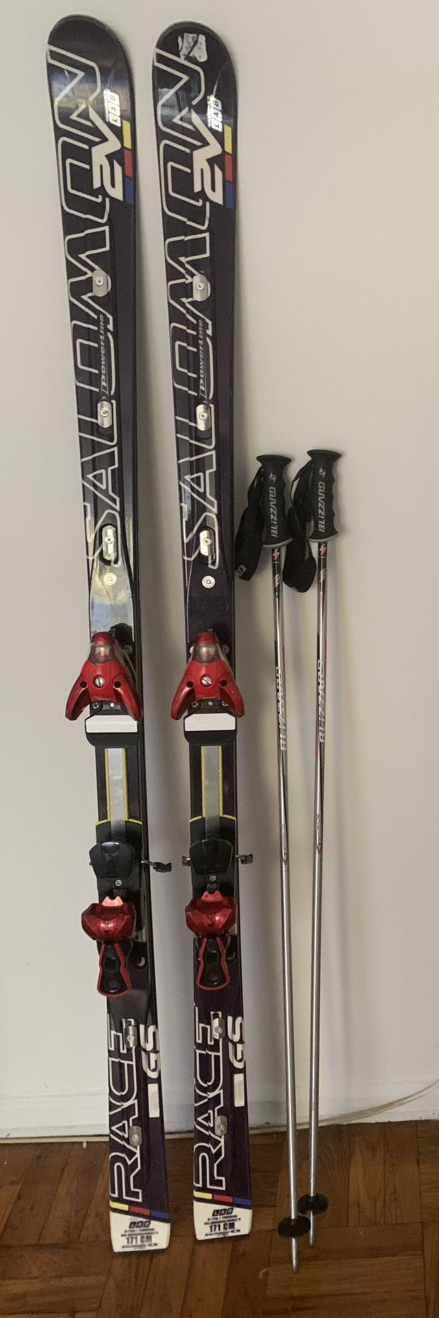 Salomon PowerLine Lab 2V Skis 170 Cm Pick Up Brooklyn NY 11229