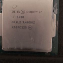 CPU I7 6700