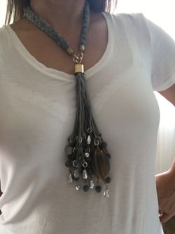 Necklace Original design real rocks