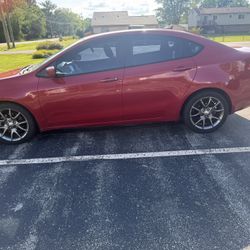2014  Red Dodge Dart , 