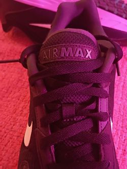 NIKE AIR MAX  "size11" blk/wht