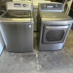 LG DRYER & WASHER SET